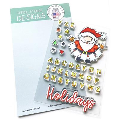 Gerda Steiner Clear Stamps - Santa With Letters